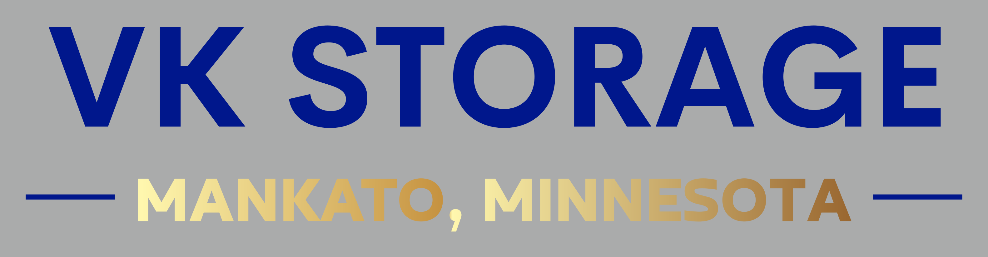 VK Storage 1041 Southbend Ave Mankato, MN 56001